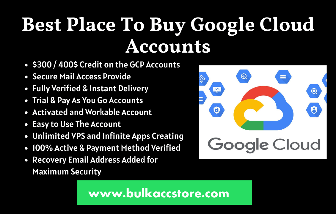 Google Cloud Accounts for Sale