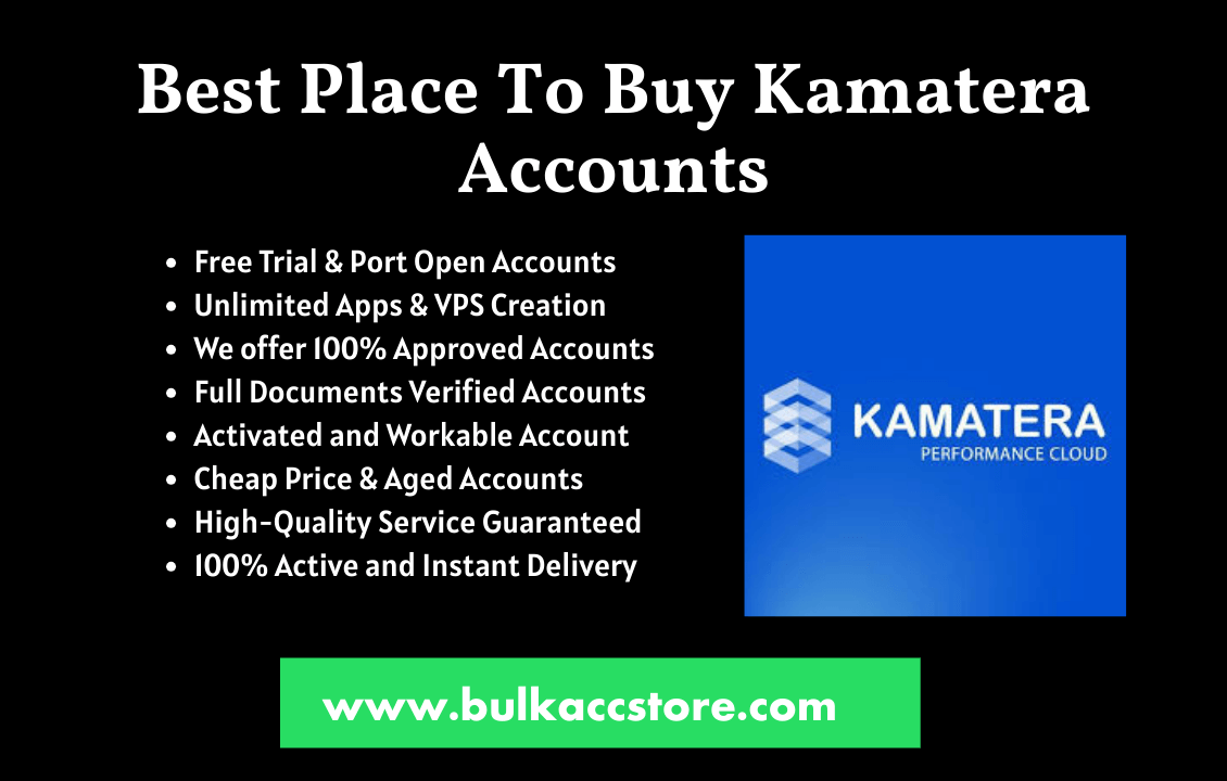Kamatera Accounts for Sale