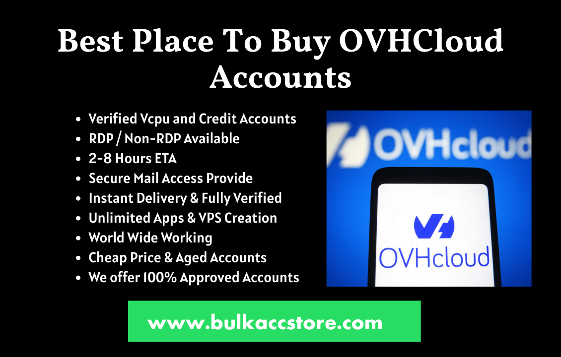 OVHCloud Accounts for Sale